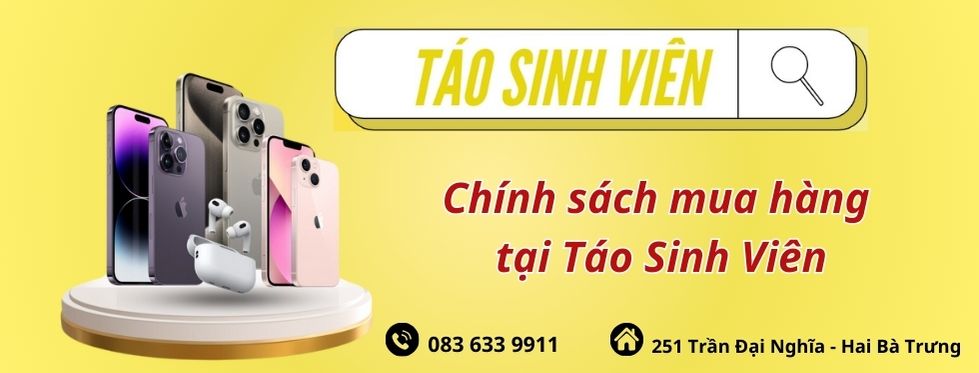 Chính sách mua hàng tại Táo Sinh Viên